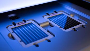 Close up inside an element of the illumina Novaseq X