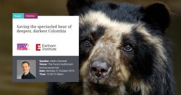 Saving Spectacled Bear Deepest Darkest Colombia Adam Ciezarek