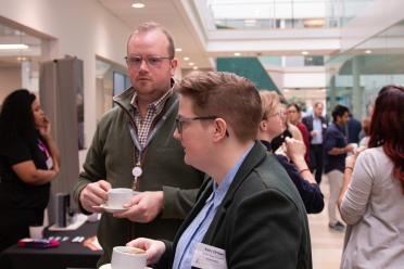 Kate Orman and Alistair Wright from the British Beet Research Organisation (BBRO)