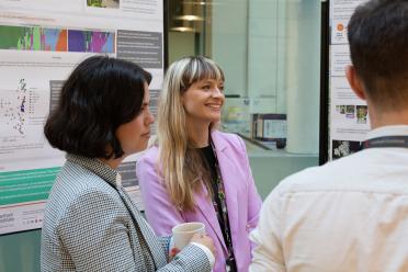 PhD researchers Mia Berelson and Becky Shaw